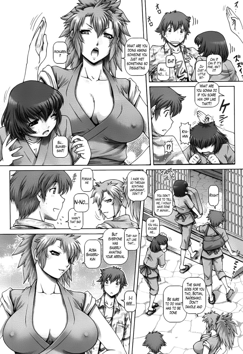 Hentai Manga Comic-Ayakashi Yakata no Miko-Chapter 1-8